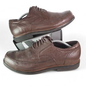 Apex Lexington Moc Toe Dress Oxfords Brown Leather LT910M Men's 12 XW